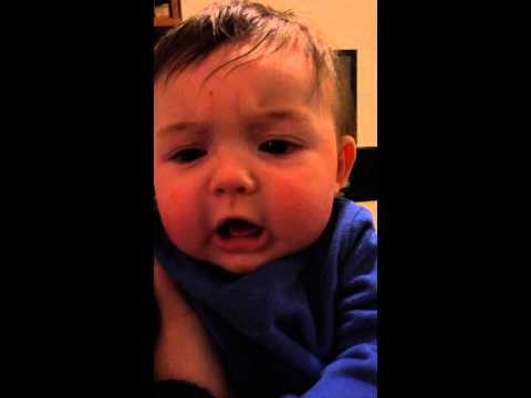 Baby Domenic is trying to say Nonna!!!