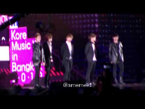 [Fancam] 120407 MBLAQ - Talk at KMW in Bangkok
