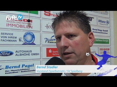 Bernd Stadler - SV Spielberg - Nachtrag zum Spiel vs. FV Ravensburg, FuPa.tv-Interview, 15.10.2016