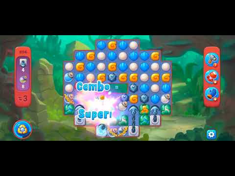 Fishdom Hard Level 8114 (No Boosters) @choraelmin