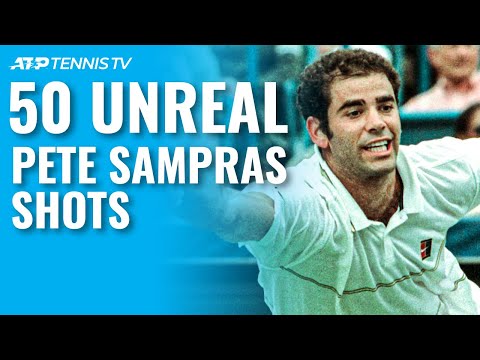 50 Pete Sampras Shots & Rallies That AMAZED Spectators!