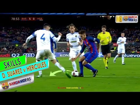 Denis Suarez skills vs Hercules (Dec 16)