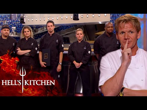 Gordon Ramsay Surprises The Black Jackets With Their New Competition | Hell's Kitchen