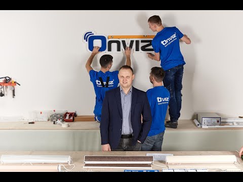 Обзор шоу - рума компании Onviz | электрокарнизы