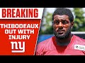 Giants rookie Kayvon Thibodeaux sprains MCL, OUT 3-4 Weeks | CBS Sports HQ