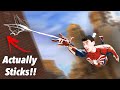 Swinging From Web Shooters Sticks To Everything