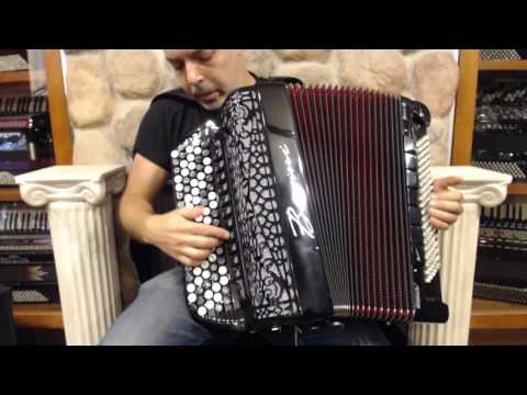 2203 - Borsini Vienna K10 Chromatic Button 5 Row C System Double Tone Chamber LMMH 92 120 $4995