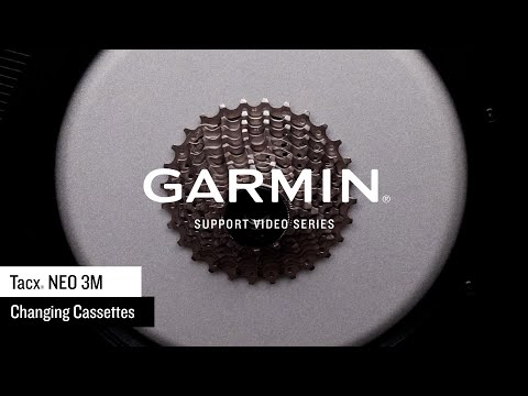 Garmin Support | Tacx® NEO 3M | Changing Cassettes