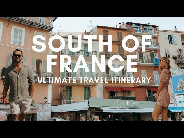 Travel vlog - Ultimate South of France Itinerary | Nice, Eze, Monaco, Villefranche-ser-Mer, Saint-Jean-Cap-Ferrat