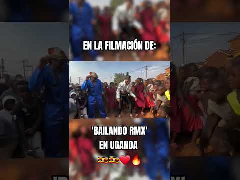 En la filmación de Bailando RMX junto a Vinka, aprendiendo el baile de “All Over You” 😅