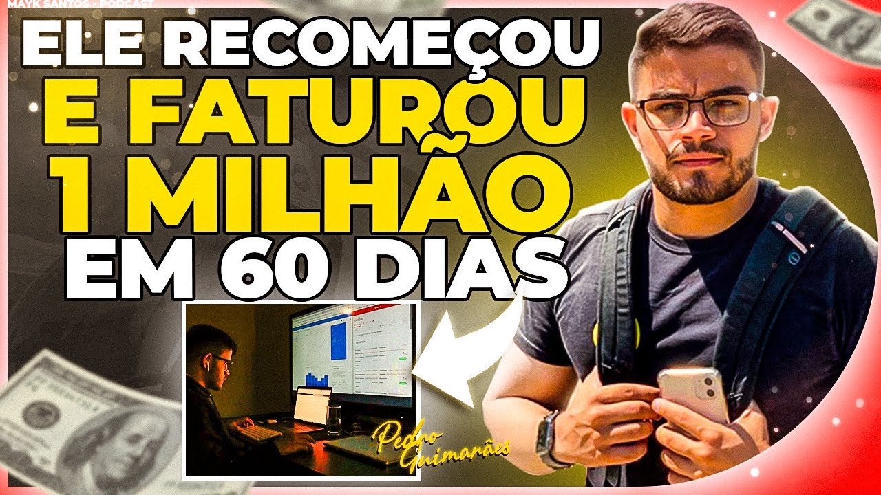 COMO ele FATUROU 1 MILHÃO de REAIS em 60 dias | Pedro Guimarães - podcast #44