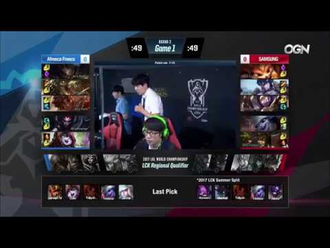 SSG vs AFS Game 1 Highlight-Vòng Loại CKTG Khu vực Hàn Quốc