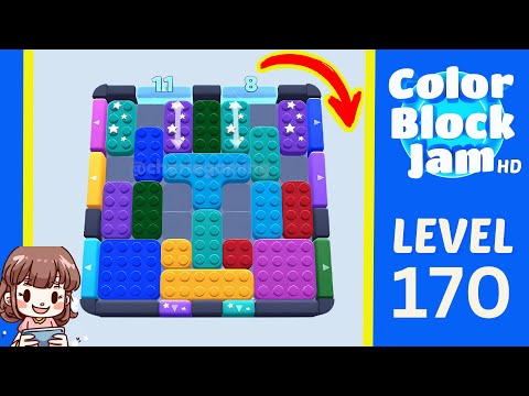 Color Block Jam Level 170 Solution Walkthrough