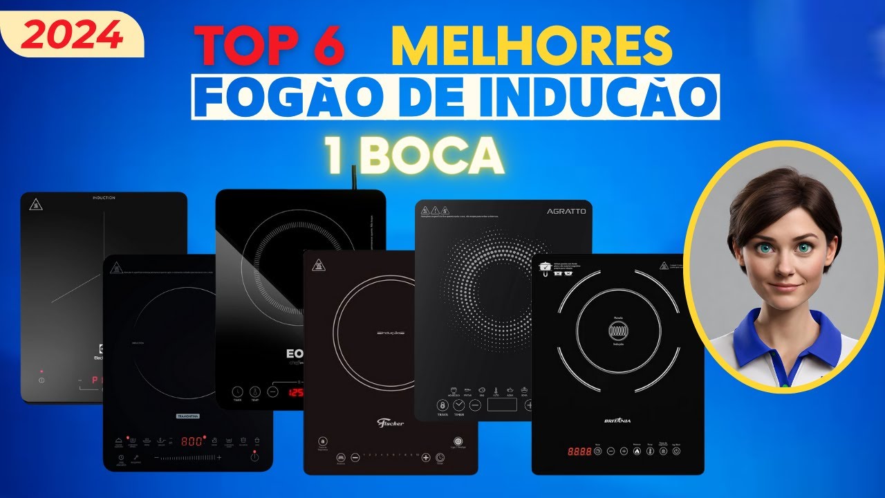 [2024] TOP 6 Melhor Fogão de Indução 1 boca