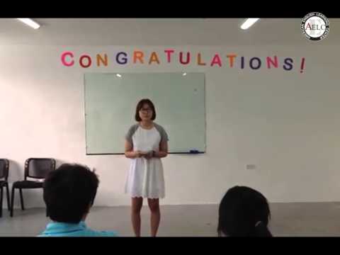 장한울 학생의 졸업 스피치