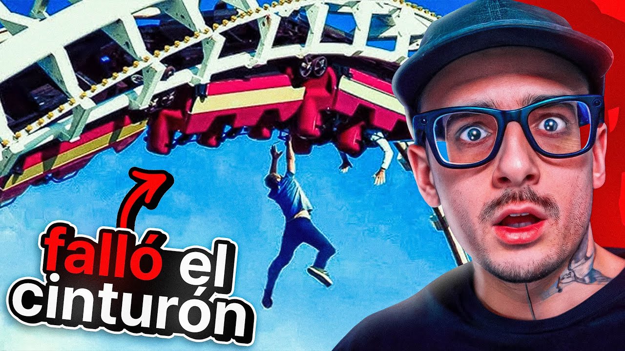 los peores ACCIDENTES en parques de atracciones. - mi reacción