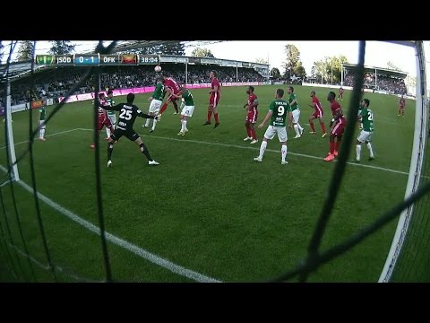 Otäcka smällen - Bergqvist ut på bår efter knock - TV4 Sport