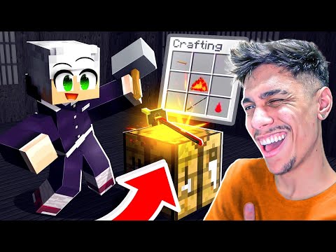 Crafting Demon Slayer's Breath of the Sun in Minecraft! EP. 4