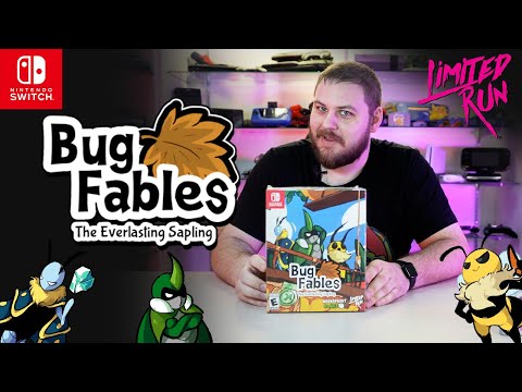 BUG FABLES: The Everlasting Sapling Collector's Edition For Nintendo Switch UNBOXING | Limited Run
