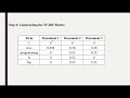Lecture 54 Term Frequency Inverse Document Frequency TF IDF