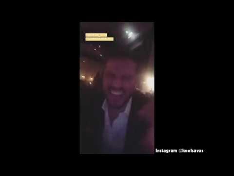 Kool Savas rastet aus im Restaurant