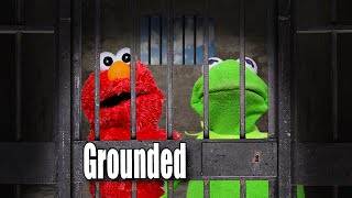 Kermit the Frog and Elmo Get GROUNDED!