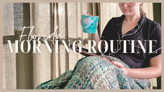 My Florida Morning Routine | Trying To Wake Up Early, Making Breakfast & Getting Ready For The Day