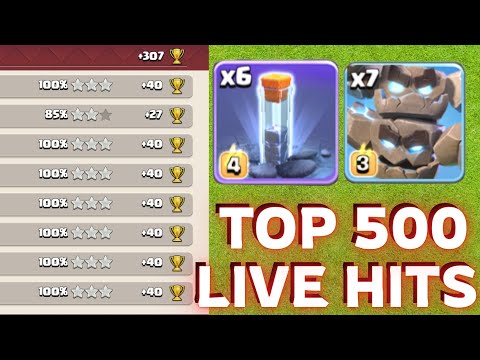 Meteor Golem Spam Army is Consistent in Legends League 💥