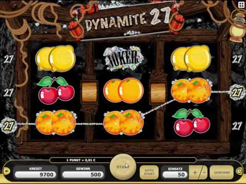 Dynamite 27 - Kajot Spielautomat Kostenlos Spiele und Gewinn