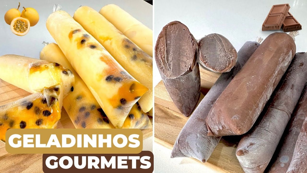 Faça em casa, geladinhos gourmets cremosos l Curso gratuito - Aula 3