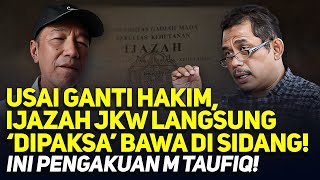 Download lagu USAI GANTI HAKIM, IJAZAH JKW LANGSUNG 'DIPAKSA' BAWA DI SIDANG! INI PENGAKUAN M TAUFIQ! mp3 Download lagu USAI GANTI HAKIM, IJAZAH JKW LANGSUNG 'DIPAKSA' BAWA DI SIDANG! INI PENGAKUAN M TAUFIQ! mp3