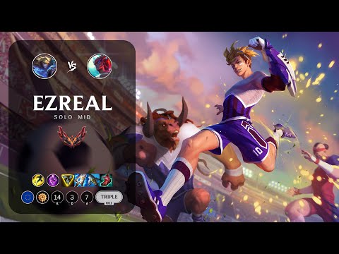 Ezreal Mid vs Yone - EUW Grandmaster Patch 13.24