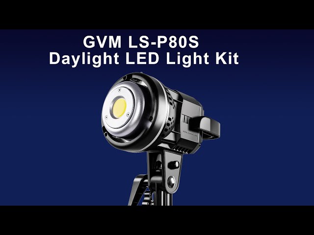 Video Teaser für GVM LS-P80S Daylight LED Light Kit Review