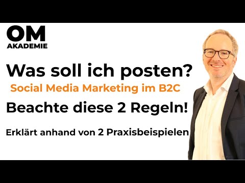 Was soll ich posten? Social Media Marketing B2C & H2H - Social Media Plattformen für Recruiting