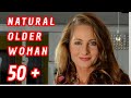 Choose Me Attractive Beautiful Natural Older Women Over 50 Stockings Lingerie High Heels