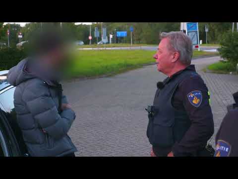 Marokkaan rijdt 133 km te hard en word boos! wegmisbruikers