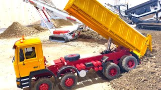 AWESOME RC TRUCKS at the Construction-Site at Gutshof in Germany