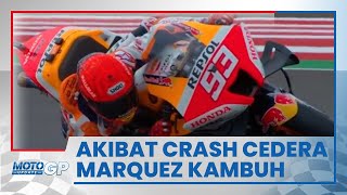 Crash saat Kualifikasi MotoGP Mandalika Membuat Diplopia yang Diderita Marc Marquez Kambuh