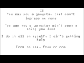 Kat Dahlia- Gangsta Instrumental with lyrics 
