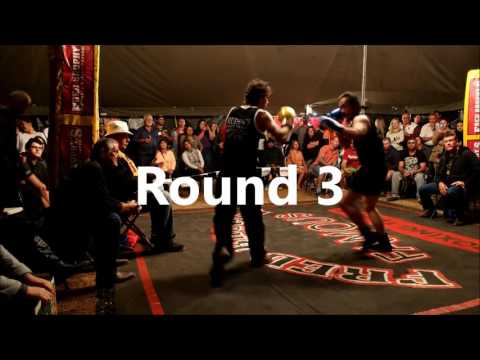 Tony Changyu Tseng  fights local - Outback Fight Club  - Cunnamulla 2016