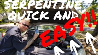 Chrysler Pacifica Serpentine Belt Replacement (2004-2008) | Serpentine Belt Diagram & Step-by-Step