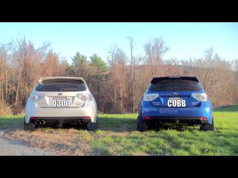 COBB Vs. Invidia Q300 Turboback 2011 WRX
