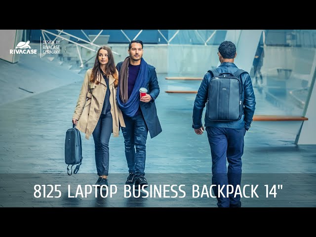 Video Teaser für 8125 black Laptop business backpack 14"