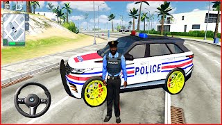 4X4 Jeep Polis arabası oyunu izle || Police Sim 2022 Game #306 - Polis oyunu 3D Android Gameplay 4K