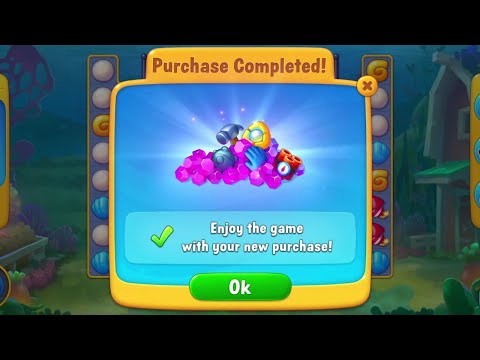 @Fishdom Win Strikes Level 8233 - 8238, Got FREE 30Min Lightning. Bought Diamonds.