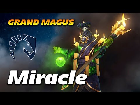 Miracle Rubick Grand Magus | Dota 2 Pro Gameplay