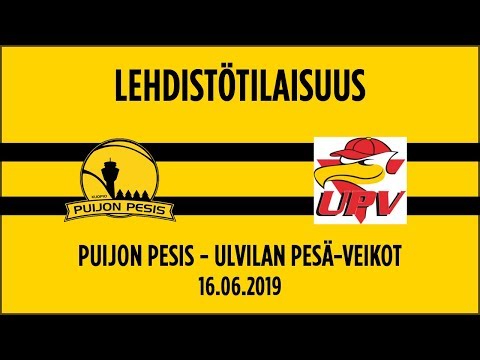 16.06.2019 Lehdistötilaisuus Puijon Pesis - Ulvilan Pesä-Veikot