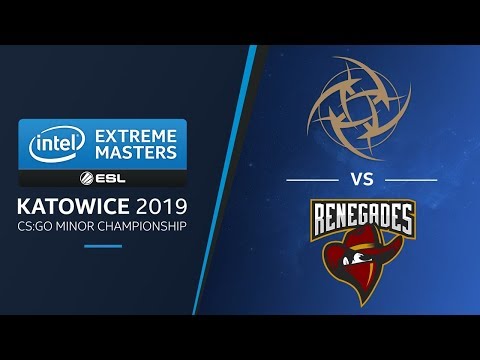 CS:GO - NIP vs. Renegades [Mirage] Swiss R2 - Challenger Stage - IEM Katowice 2019
