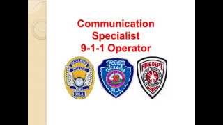 preview picture of video 'Chickasha Police Department Employment Opportunity- 911 Operator'