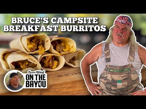 Bruce's Campsite Breakfast Burritos on the Blackstone Griddle